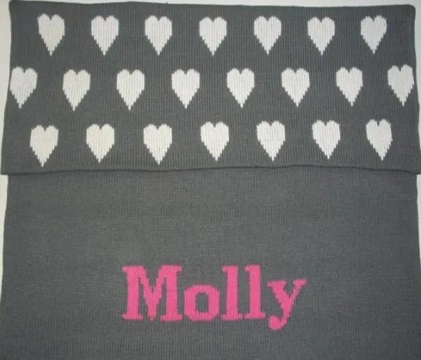 Why A Crib Knit Blanket With Name Makes A Thoughtful Baby Gift